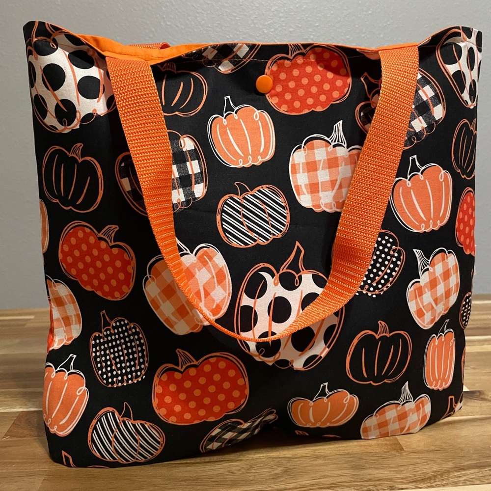 Pumpkin tote bag